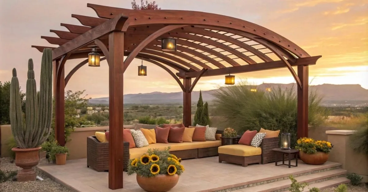 Open Terrace Gazebo Design