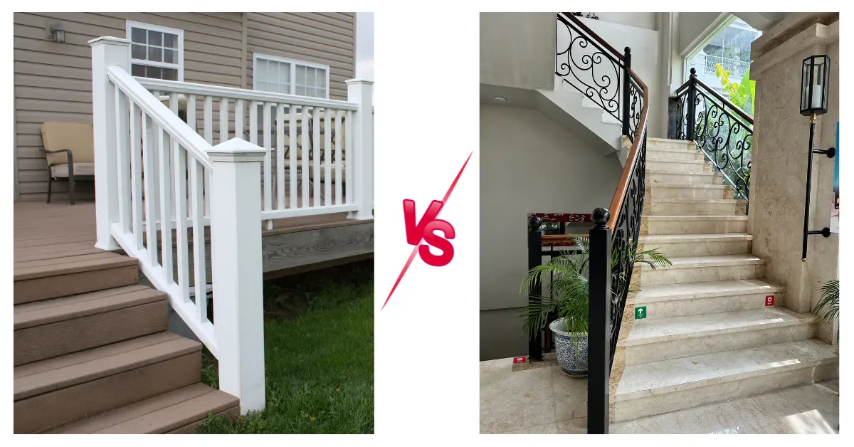 Indoor vs Outdoor Hand Railing Options