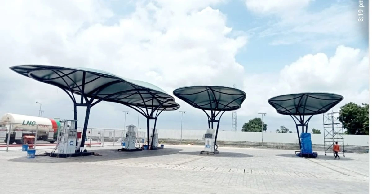 Frame-Supported Tensile Structures
