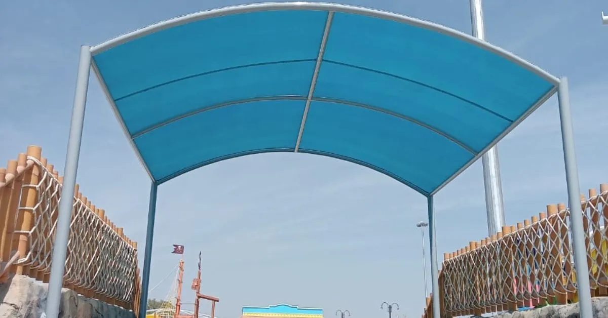 Arch-Supported Tensile Structures