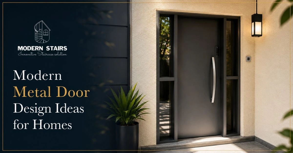 Modern Metal Door Design Ideas for Homes